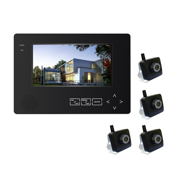 Astrotel Digital Wireless 4 (WHITE) Camera Home Surveillance Sys
