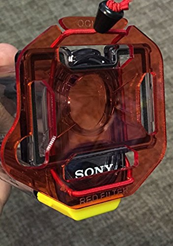 Sony MPK-AS3 FLAT LENS Waterproof Case W/Red Filter