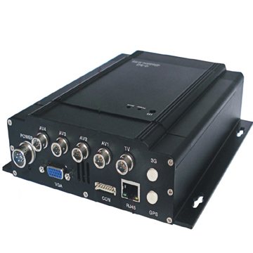 4ch Mobile DVR Recorder 500gb 3g Remote View WIFI GPS