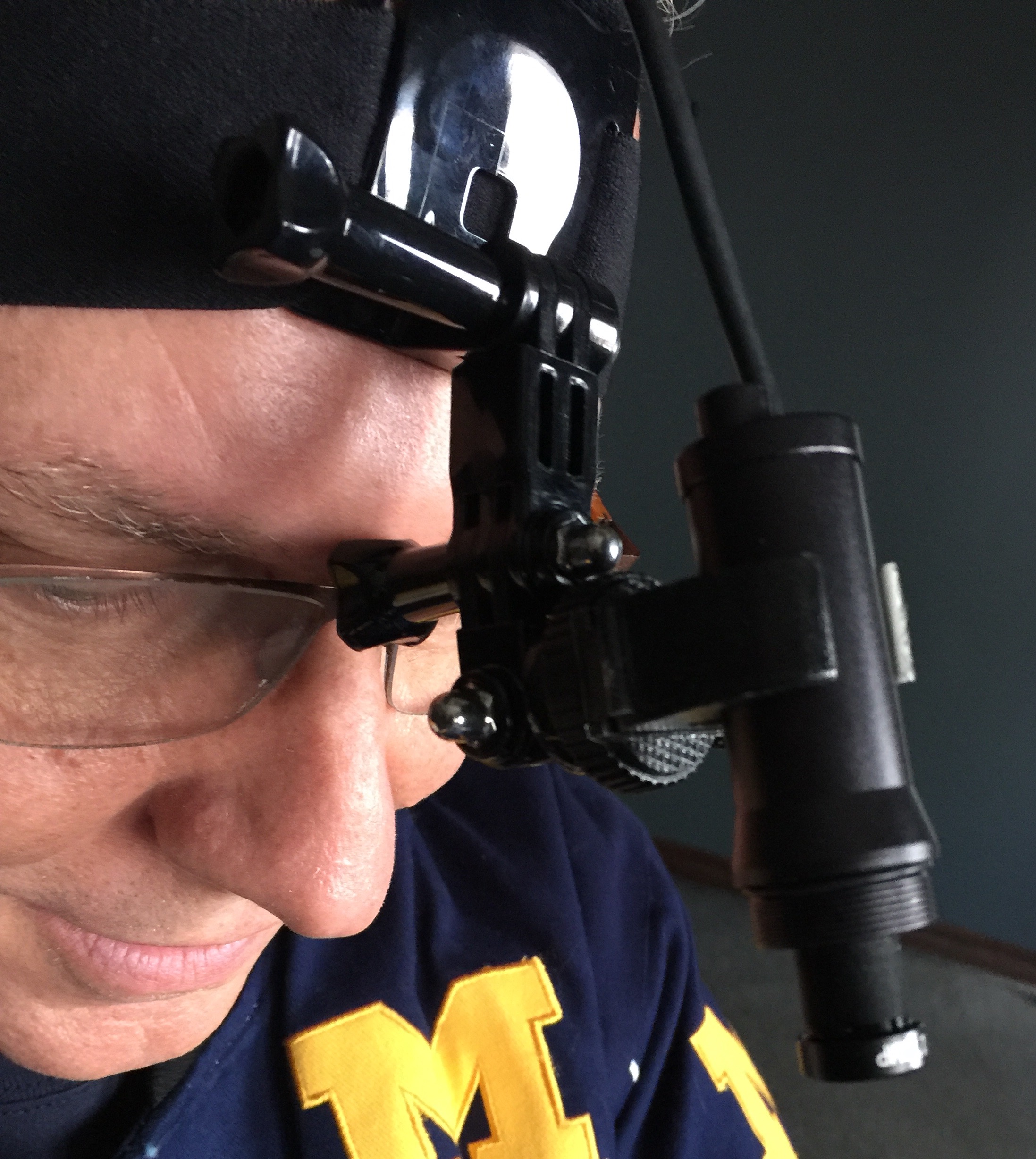 HEAD CAM WEARABLE VIDEO SURGEONS CAMERA DENTAL SURGERY TOOL BULLET AV