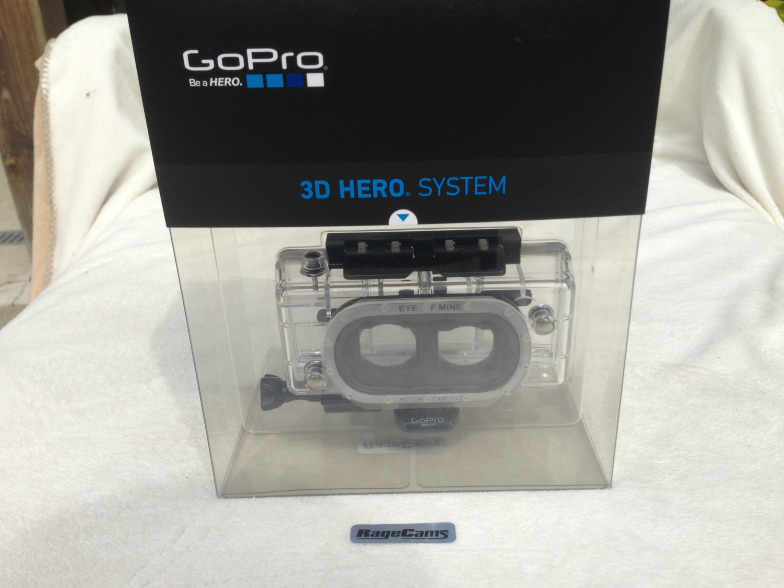 Transparente GoPro AHD3D-301 Carcasa para cámara GoPro HERO3+ 