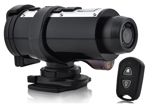 HD 720P Waterproof Helmet Camera