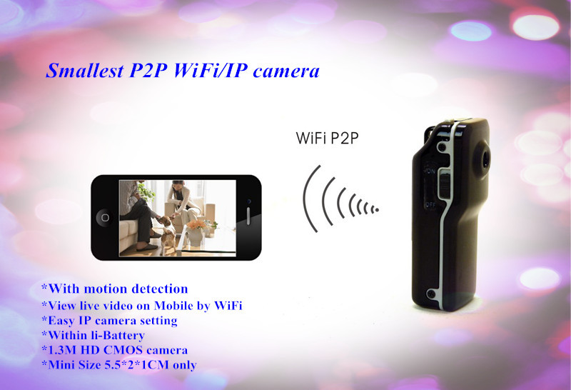 Wifi Police Clip On Mini Camera DVR Recorder Repo Cam