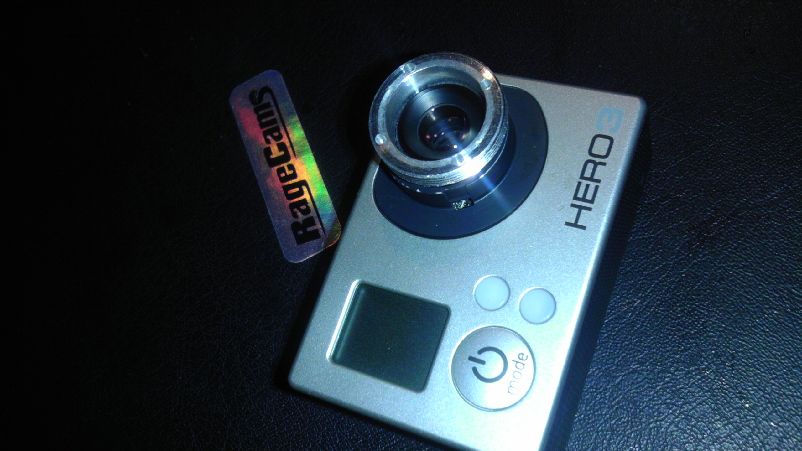 6mm Lens for gopro hd hero hd3 WHITE ONLY