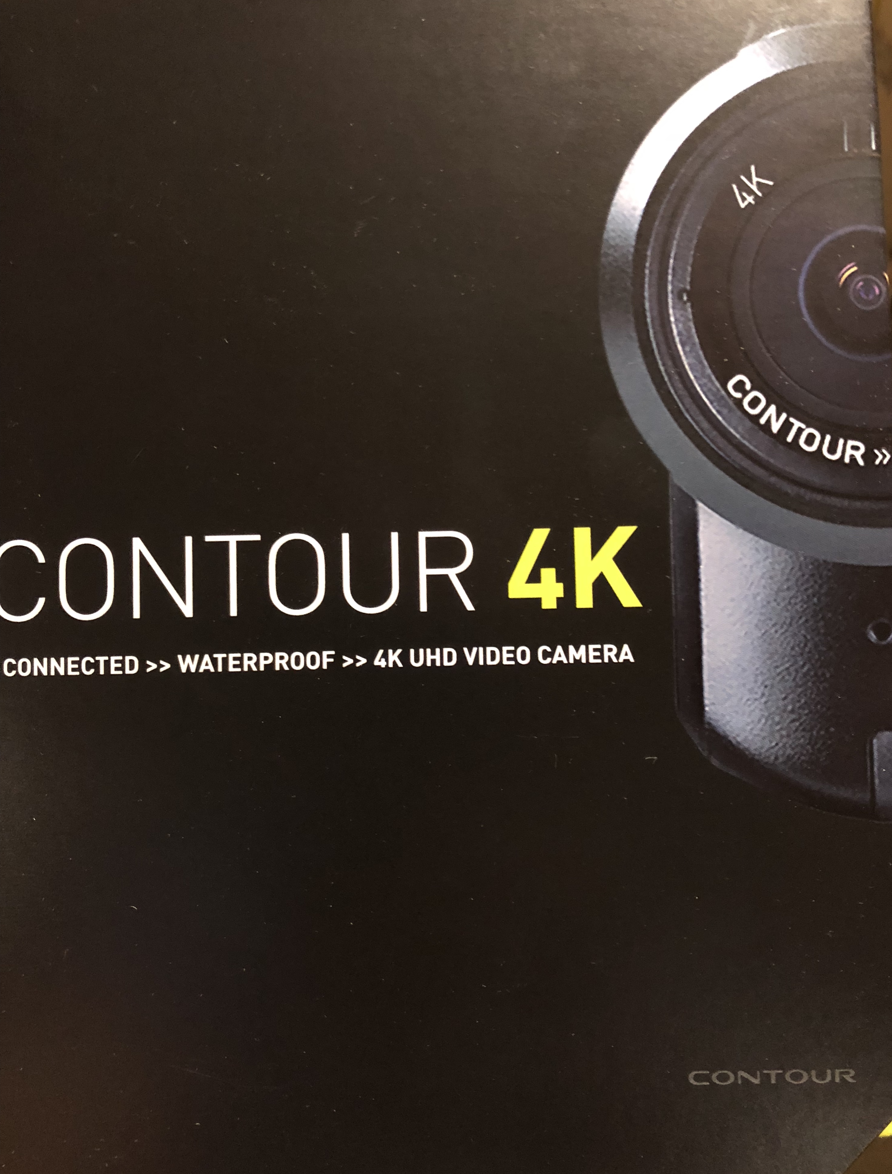 Contour 4k HD Helmet Camera Action Cam W/Lens Modification Opt