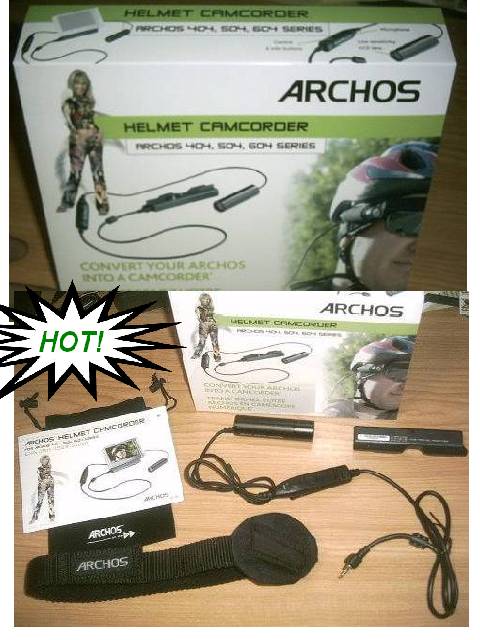 Archos Helmet Camera <BR> (Works Only w/ Archos DVR)