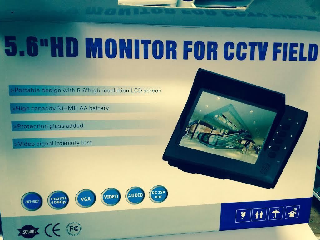 5.6"HD-SDI CCTV TEST MONITOR HDMI VGA BNC VIDEO VIEWER