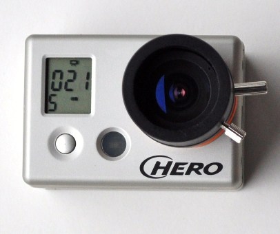 GoPro HD Hero1 Modified Lens 1080p Camera <BR> (IR Capable)