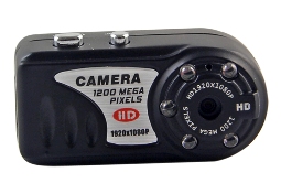 Mini Police DVR Clip on DV Recorder Night Vision Camera/Mic 1080